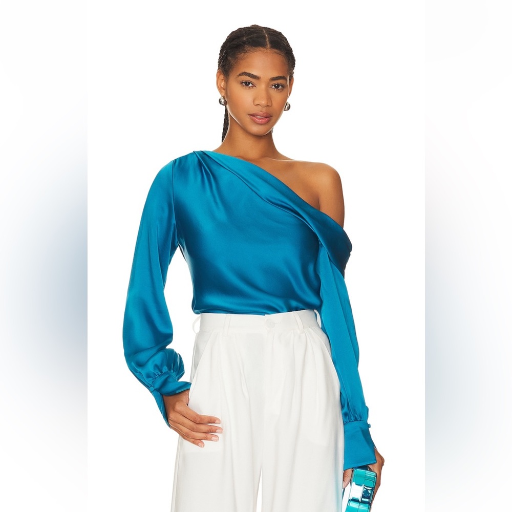 SIMKHAI Alice one shoulder top small